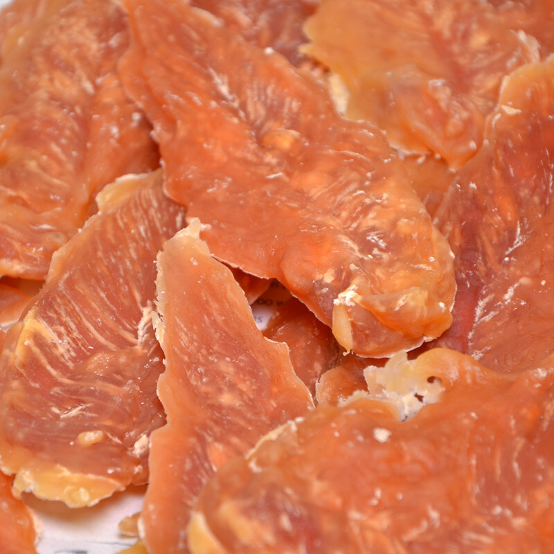 贝蒂宠物鸡小胸肉干400g 为爱犬定制的健康磨牙与训练零食