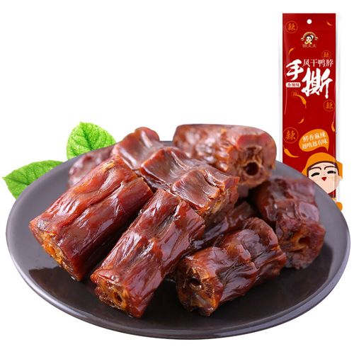 姚太太风干鸭脖 一根有韧劲的香辣诱惑，解馋零食新玩法