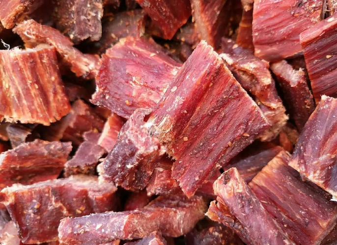 云南香格里拉牦牛肉干 干香鲜咸，回味无穷的草原珍馐